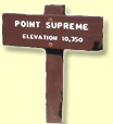 Point Supreme sign.