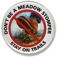 Don't be a meadow stomper button.
