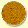 10 Korun coin.