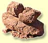 Pile of rocks; cairn.